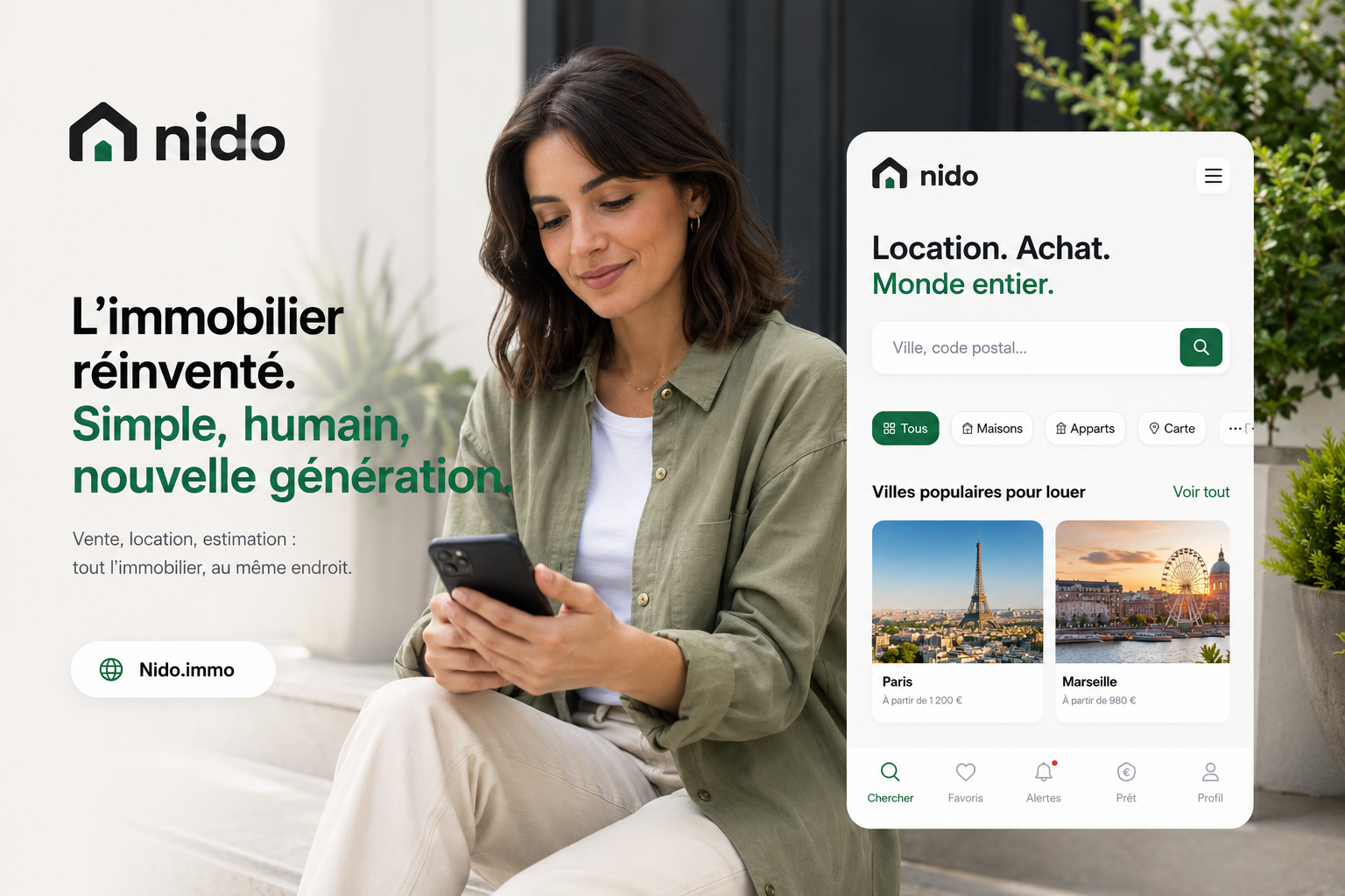 Nido — L'immobilier réinventé