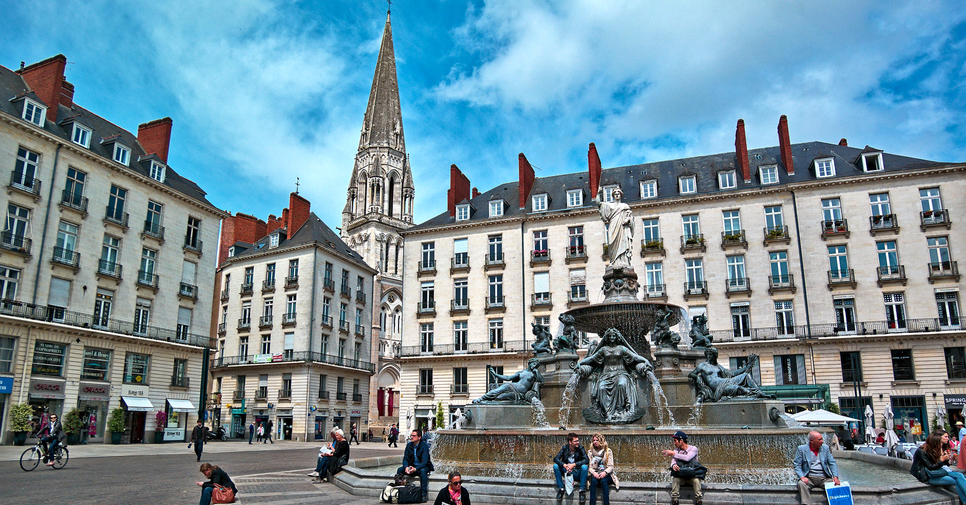 Vue de Nantes
